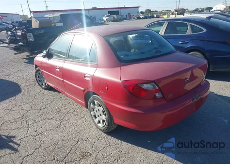 2002 Kia Rio z USA, uszkodzony, nr VIN KNADC123926094298